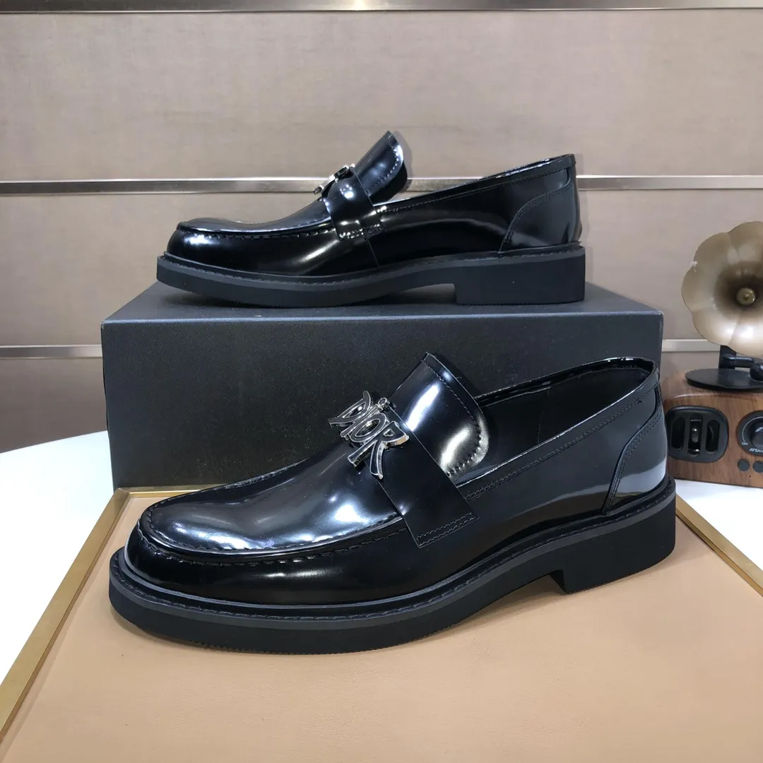 Men's shoes 💰680💰[Dior] (water-dyed cowhide lining) Dior original 1:1 high-quality factory, imported original materials, imported version of raw cowhide, water-dyed cowhide lining, original TPU outsole, code number: 38-44